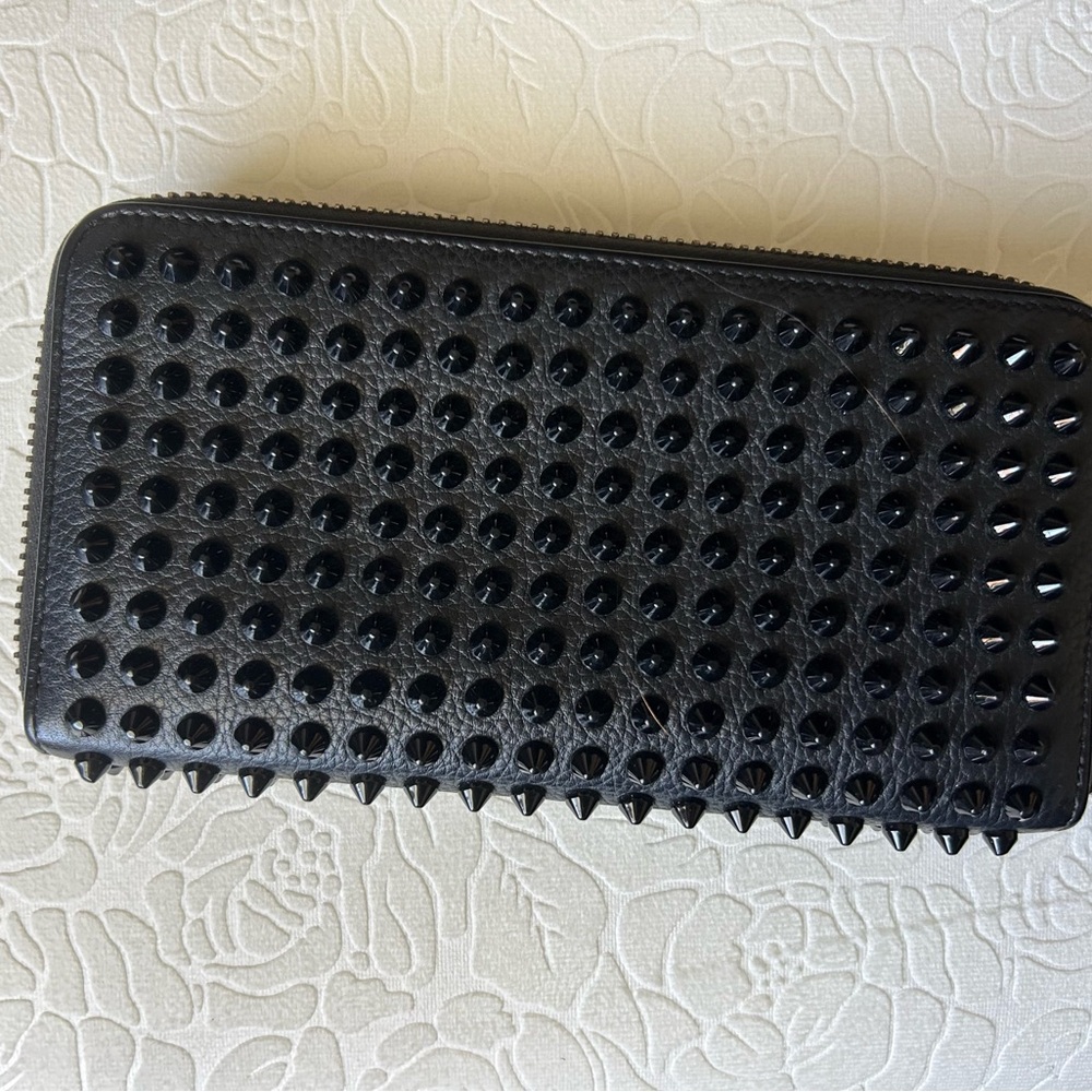 Beautiful Christian Louboutin Panettone wallet